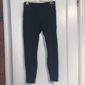 Fabletics Black Cold Weather leggings SHORT INSEAM